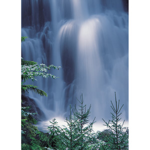 Wasserfall-Poster "Hisen"